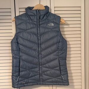 The North Face Blue Puffer Vest